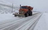 ۹۰ کیلومتر از راه‌های ایلام برف‌روبی شد