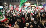 فیلم| طنین فریاد «حیدر حیدر» در آسمان ایلام